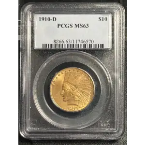 1910-D $10