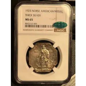 1925 NORSE THICK SILVER
