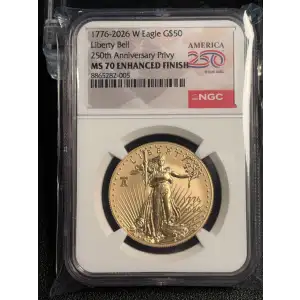 1776-2026 W Liberty Bell 250th Anniversary Privy ENHANCED FINISH (2)