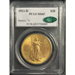 1911-D $20