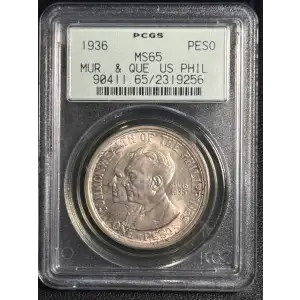 1936-M Peso Murphy-Quezon