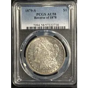 1879-S $1 Reverse of 1878