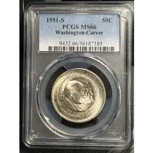 1951-S 50C Washington-Carver