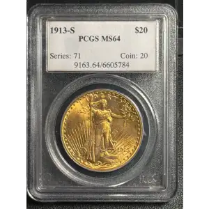 1913-S $20