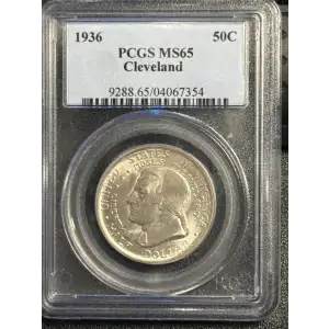 1936 50C Cleveland