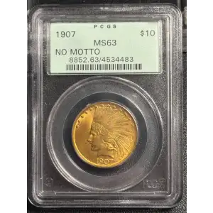 1907 $10 Indian