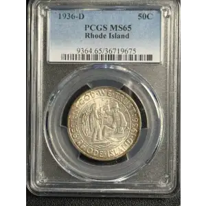 1936-D 50C Rhode Island