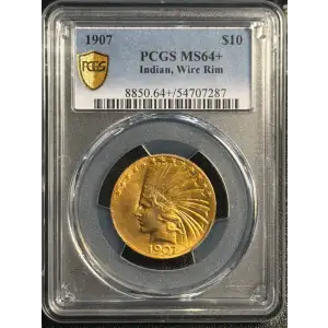 1907 $10 Indian, Wire Rim (3)