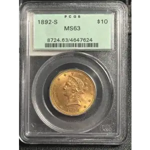 1892-S $10