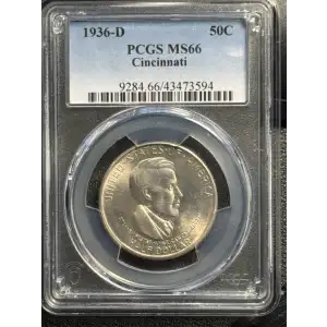 1936-D 50C Cincinnati