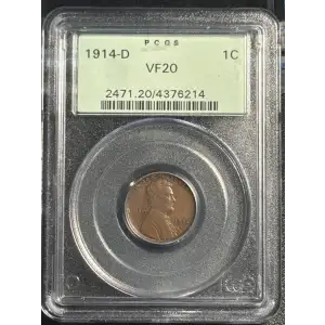 1914-D 1C, BN