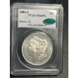1881-S $1, PL