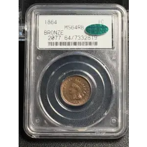 1864 1C Bronze, RB (3)