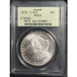 1878 7/8TF $1 Strong